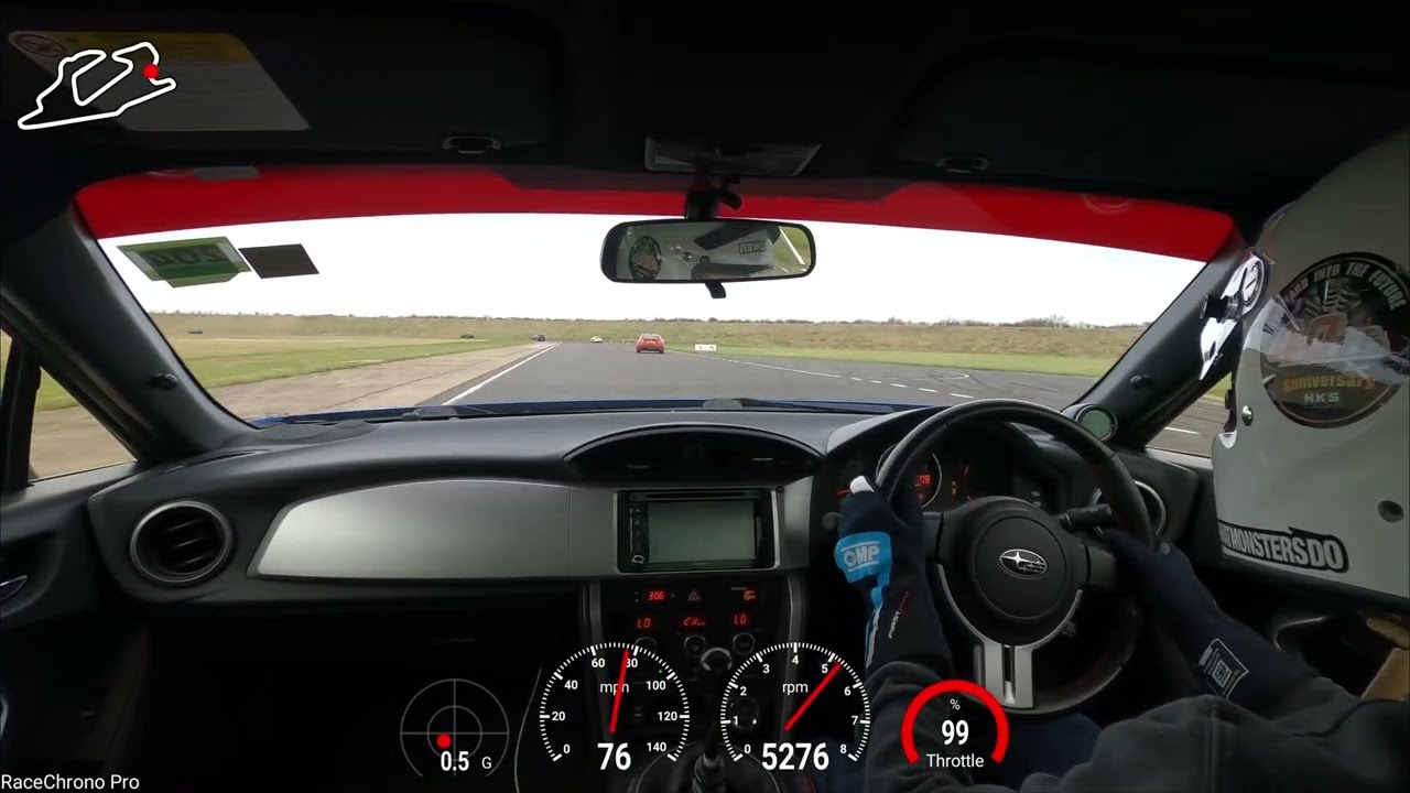 Subaru BRZ - Bedford Autodrome 21/02/22 - Chasing GT86