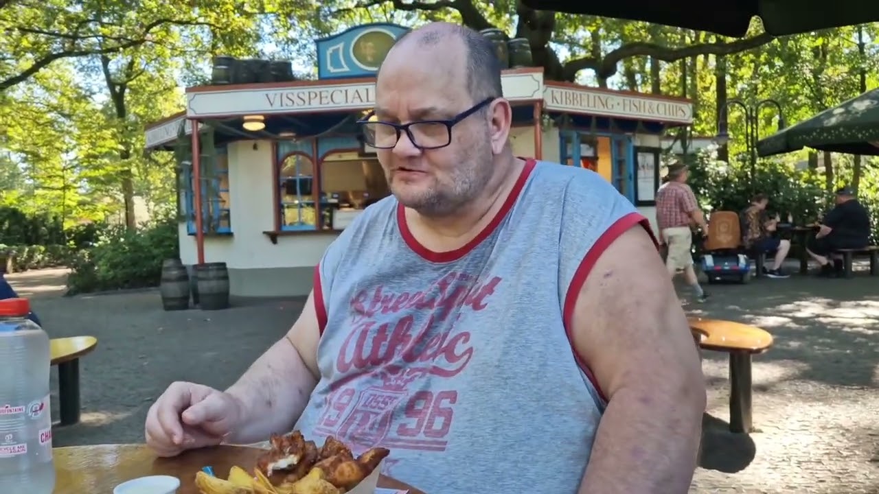Efteling vlog kibbeling,fish,chips
