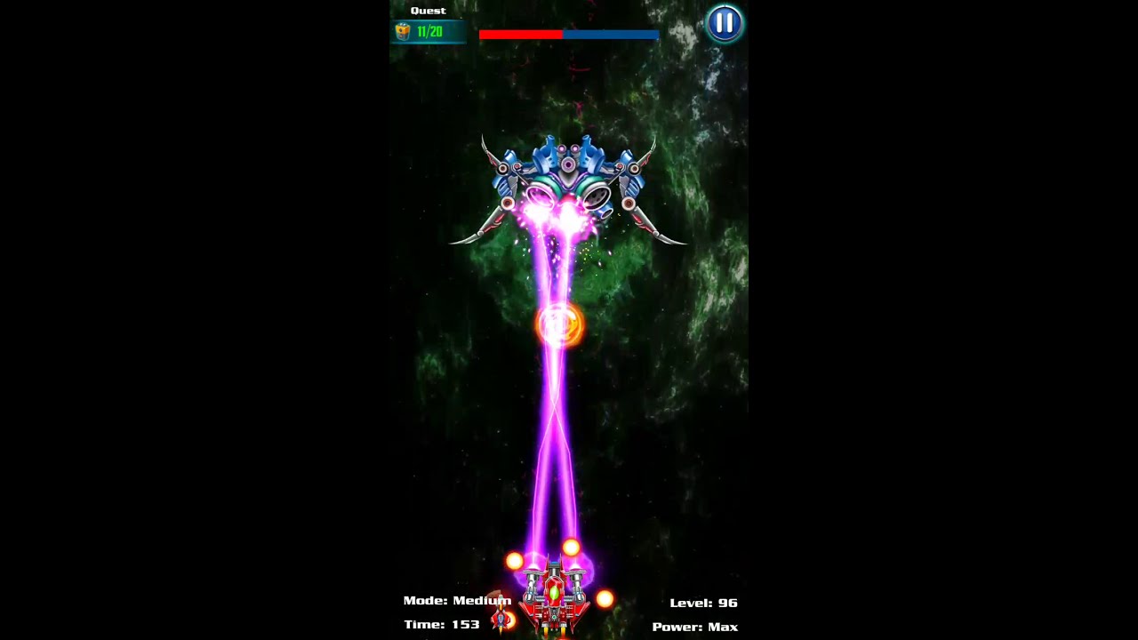 Galaxy Attack Alien Shooter Level 96