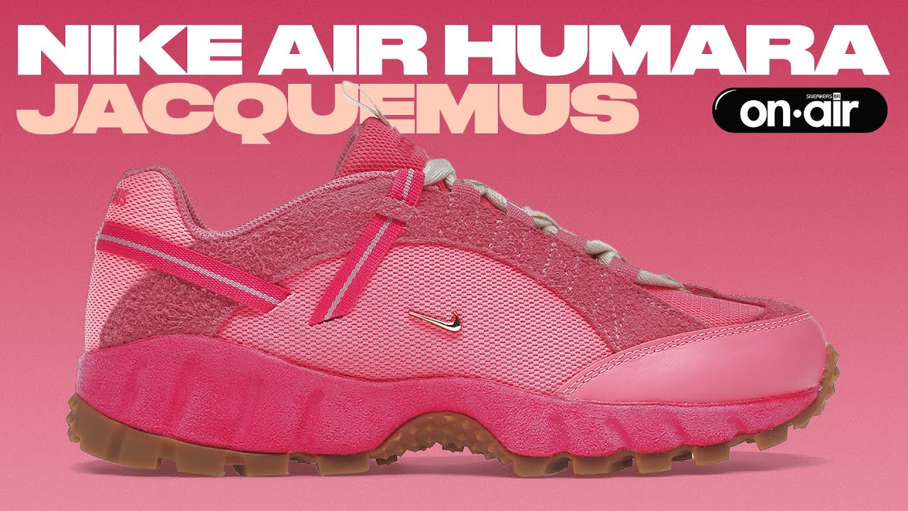 JACQUEMUS E NIKE EM UM NOVO AIR HUMARA DE LUXO - UNBOXING+REVIEW NIKE AIR HUMARA LX X JACQUEMUS