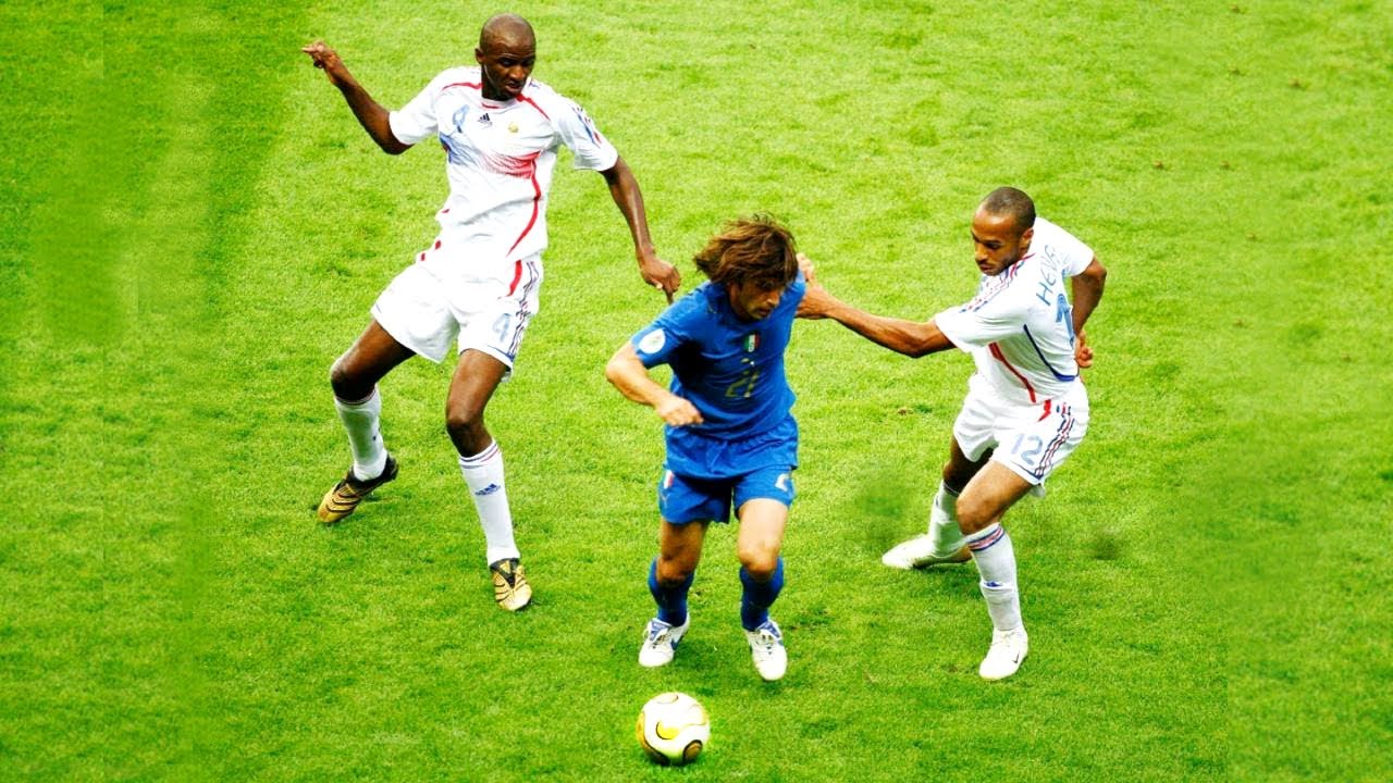 Andrea Pirlo Didn't Run, he made the ball do it