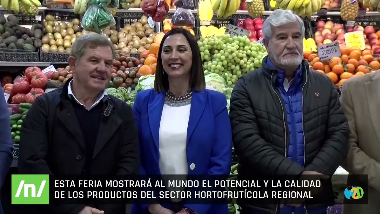 30/01/2026 Murcia viaja a Berlín para liderar la feria Fruit Logistica con 73 empresas.
