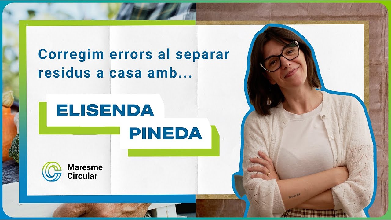 🔄 Corregim errors al separar residus a casa amb Elisenda Pineda! 🗑️♻️