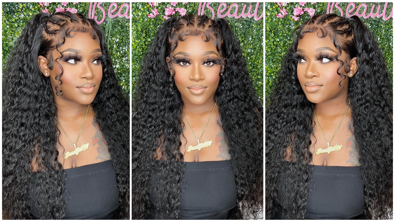 Thankful For The Slay Series 1.😍|  MELTED HD DEEP WAVE WIG W/ STYLE|TheBhSlay Hair & Product Line🔥