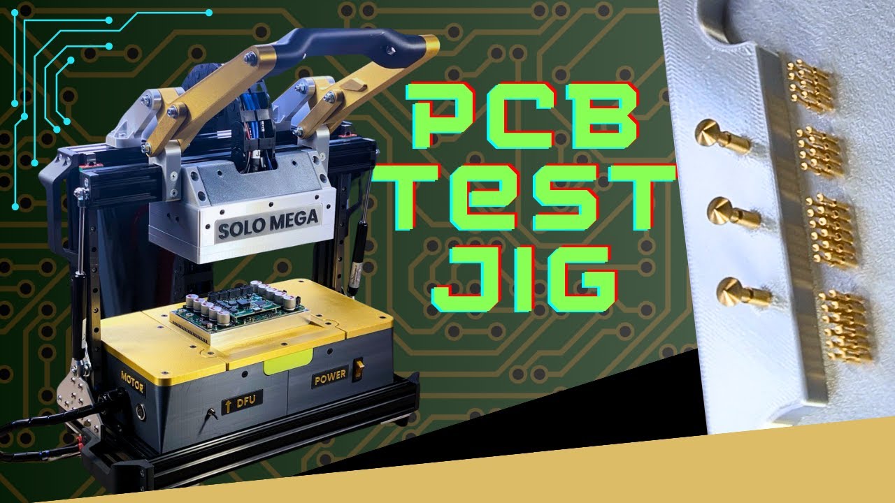 How to Make a PCB Test Jig for Motor Controller