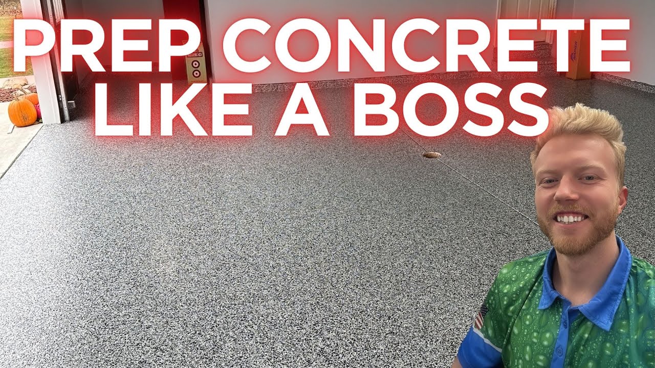 How to Prepare a Concrete Floor for Epoxy (Tips from a Pro)