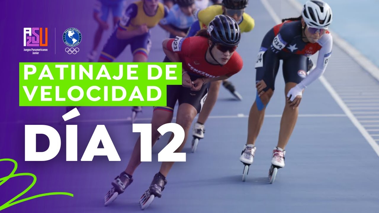 Final Patinaje Velocidad - 5000m por puntos  - Juegos Panamericanos Junior ASU 2025