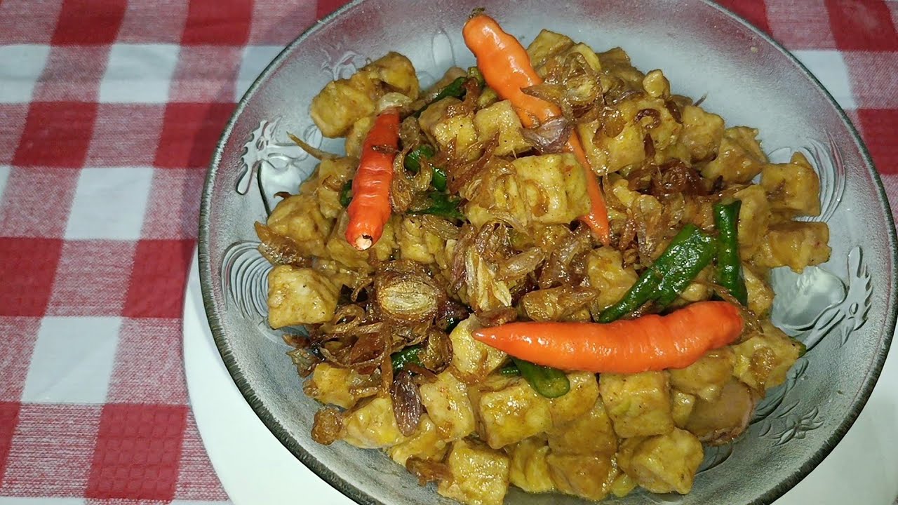TEMPE dan KACANG PANJANG DIMASAK INI ENAK BANGET !