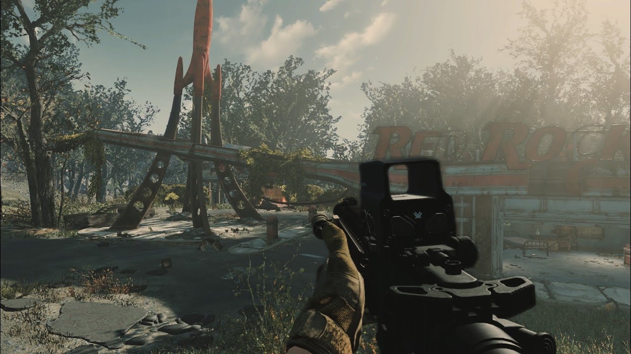 I made fallout 4 into Escape from Tarkov on console(updated)