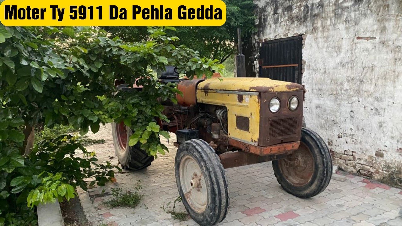 5911 di Geddi | Ford 3600 paint job | Tractor Modifications | Massey Ferguson 135 | Sidhu Vlog 2021