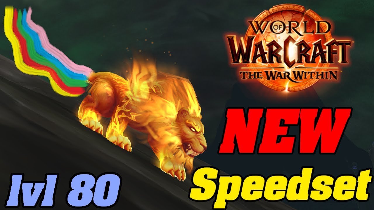 NEW War Within lvl 80 SPEEDSET Guide! 240%+ Movement Speed