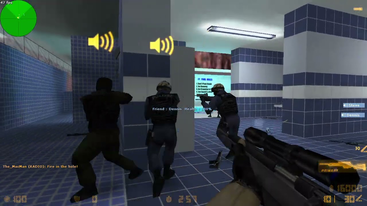 Counter-Strike 1.6 fy_pool_day Gameplay [Episode 46]