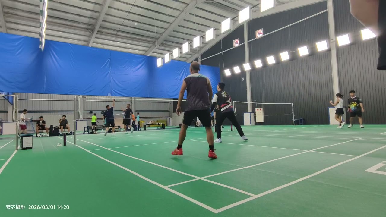 260301-安芯羽球，丞章&鉦傑 vs 明毅&阿得