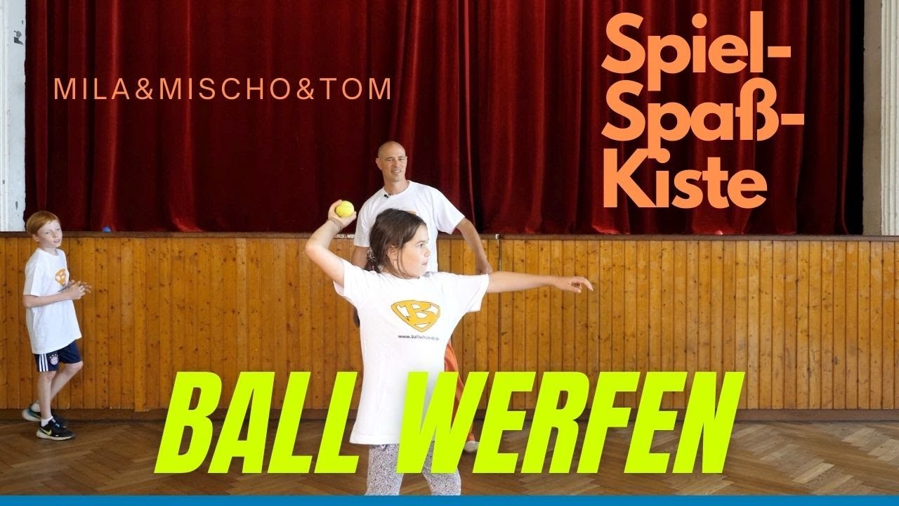 Schlagwurf -  Werfen mit dem Ball! Einfach erkl&auml;rt und vorgef&uuml;hrt!