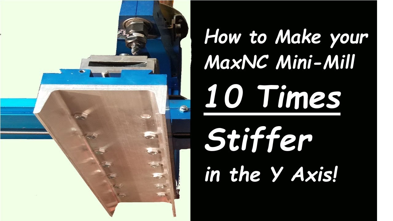 Модернизация! Как увеличить жёсткость оси Y вашего станка MaxNC CNC на +10% за очень небольшие де...