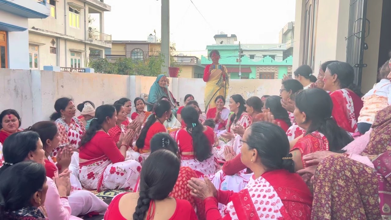 हो मुबारक l kumauni mahila holi l khushi joshi bhajan l pahadi holi l holigeet l holi l 