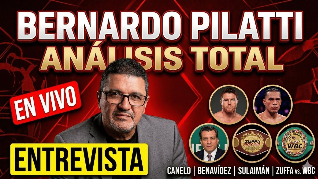 Bernardo Pilatti SIN FILTROS | Canelo, Benavidez, Tank, Pitbull Cruz y el futuro del boxeo