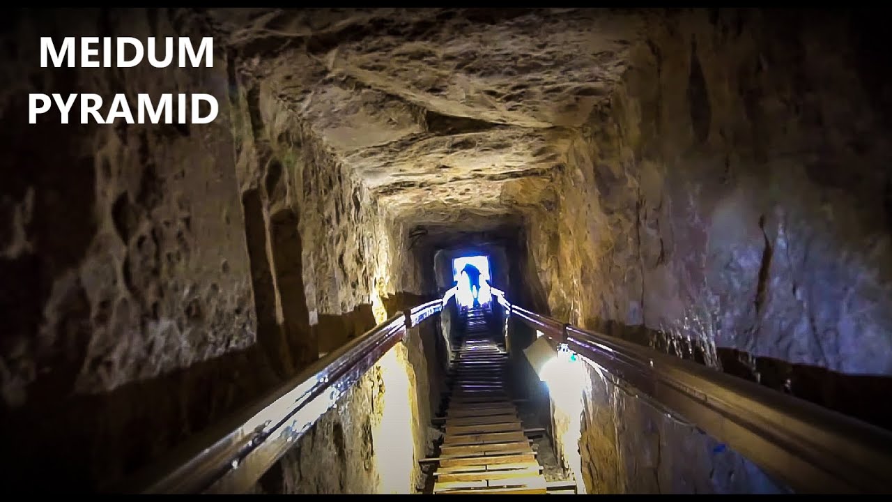 Inside The Second Oldest Pyramid and Mastaba 17 | Meidum, Egypt