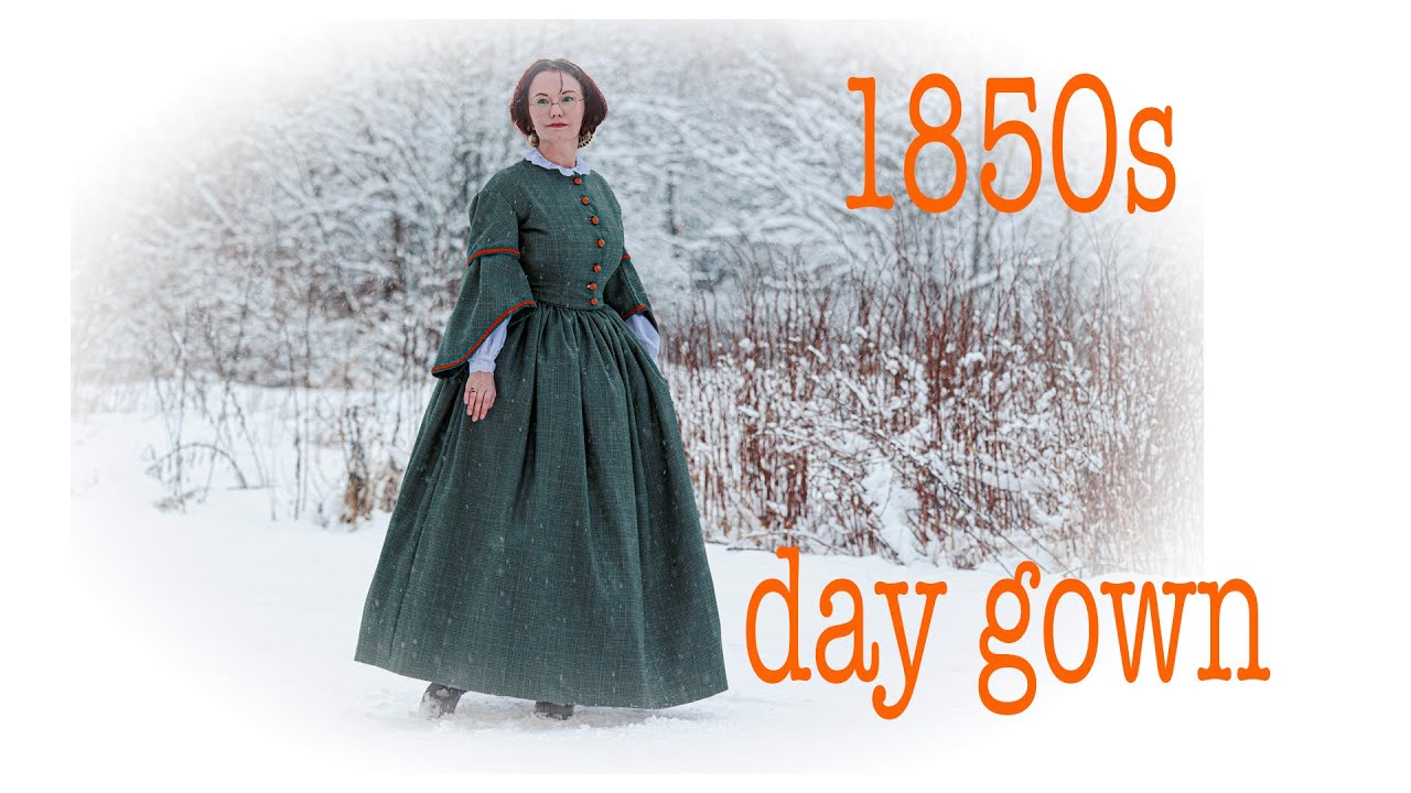 Let's take a look at 1850s fashion and make a dress!
