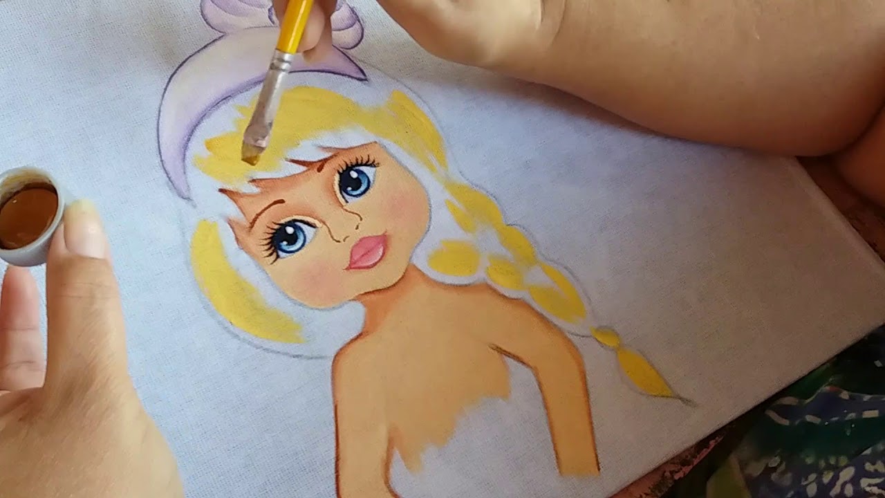 Como pintar cabelo loiro.