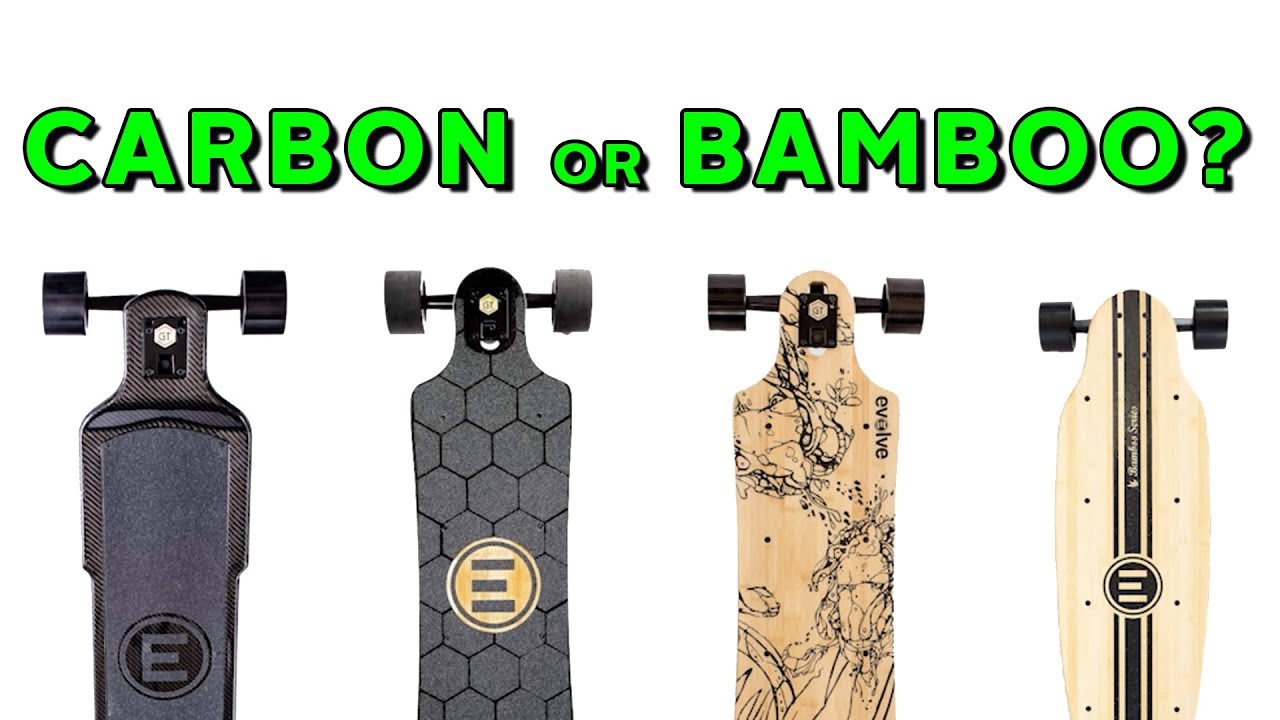 Evolve Carbon and Bamboo Comparison - Evolve Skateboards Weekly Ep. 40