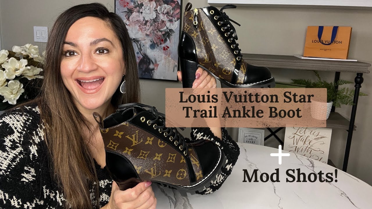 Louis Vuitton Star Ankle Trail Boot REVIEW +Mod Shots!