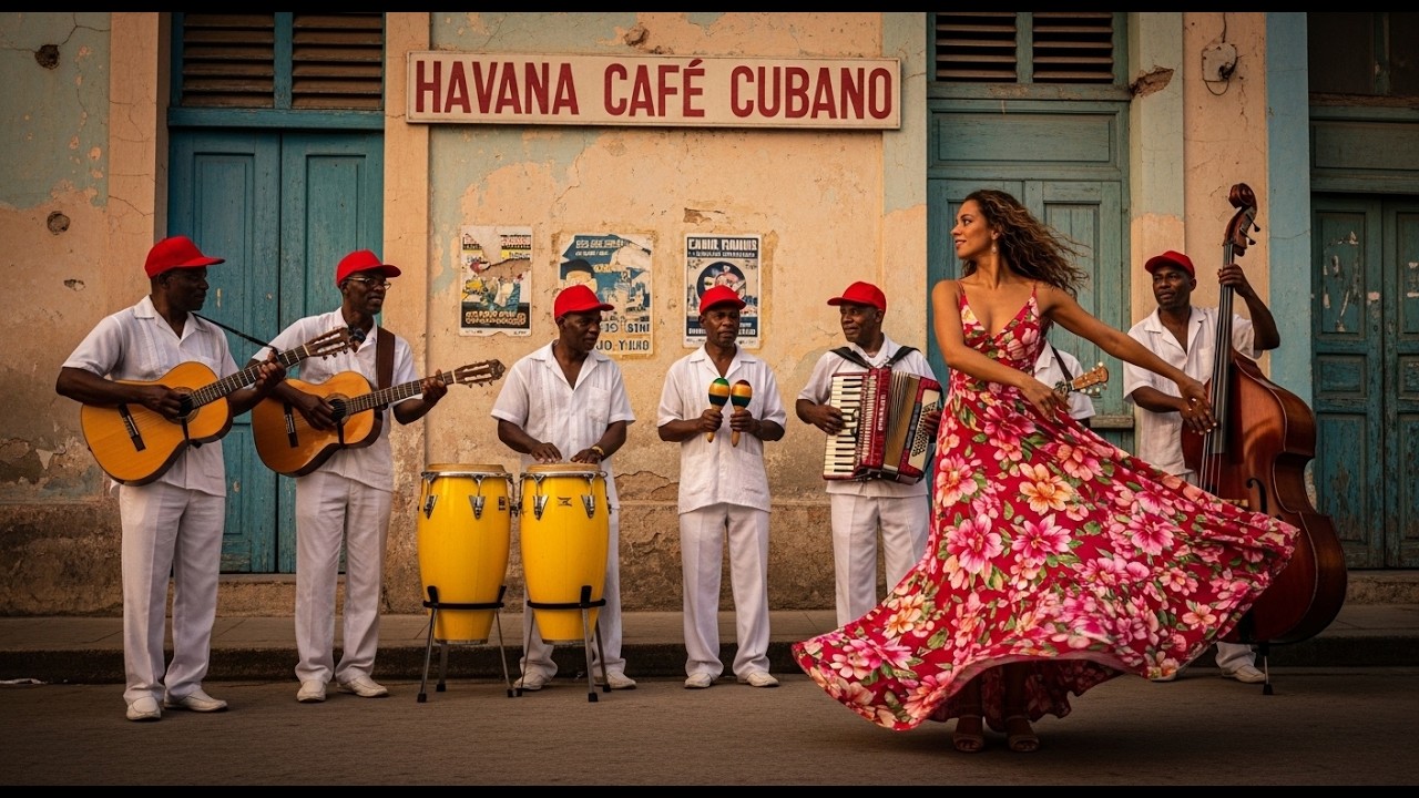 Café Cubano Music 🎷: Old Havana Charm & Vintage Café Jazz Flow