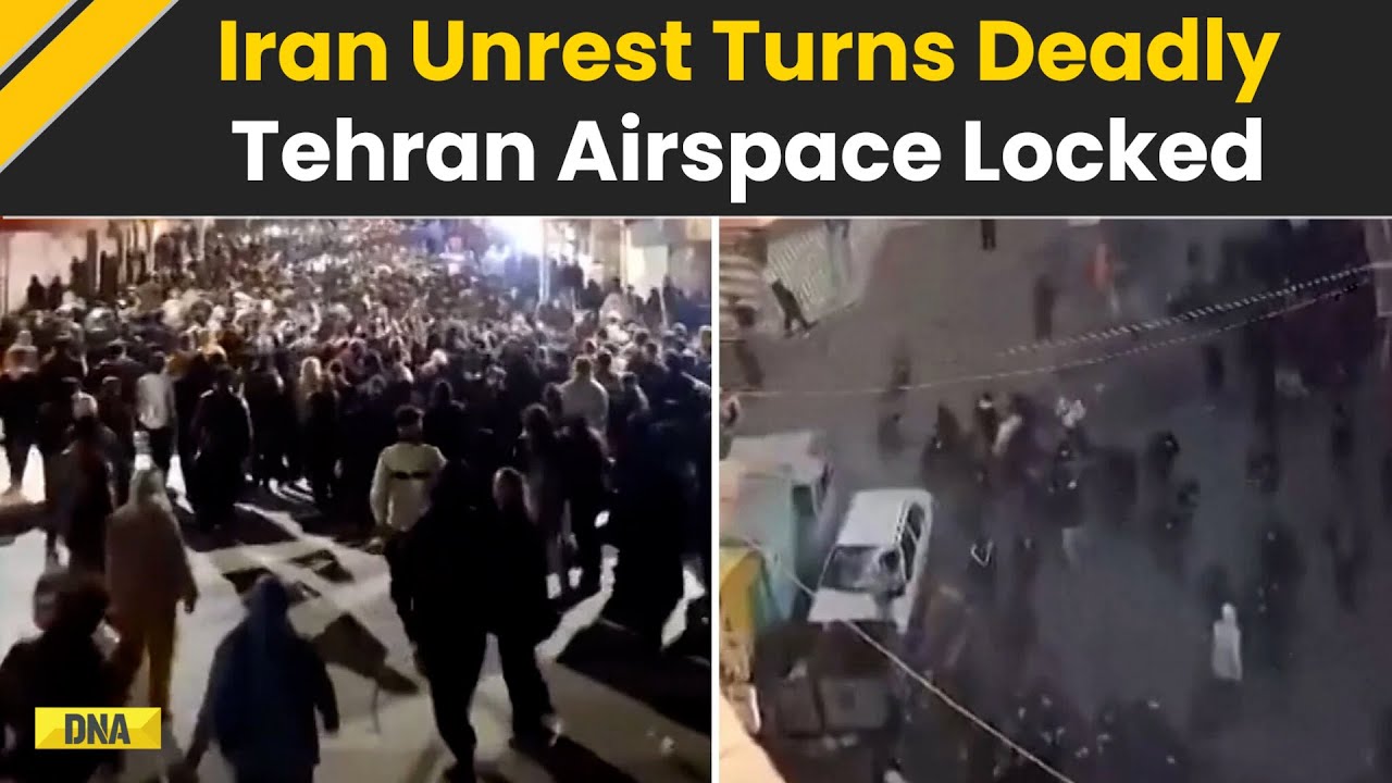 Iran Protest: Why Iran Closed Its Airspace Again? Protests Intensify, US Tensions Rise | Iran News