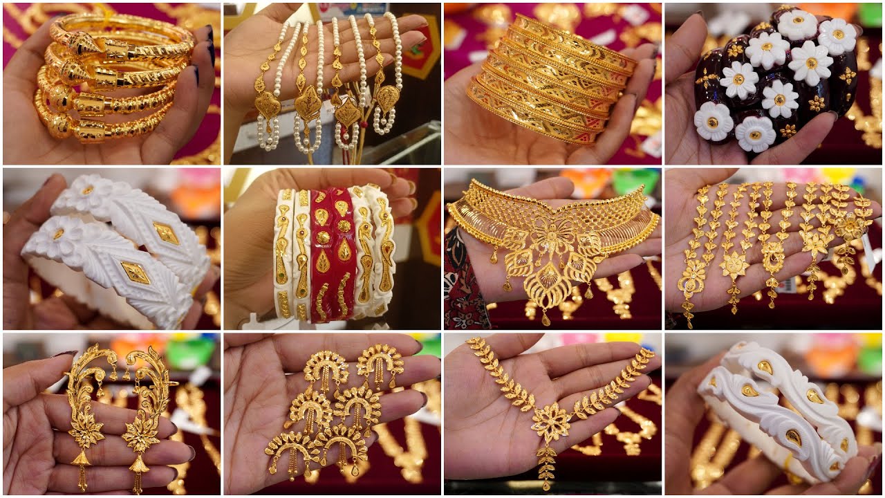 Matro 1 Gram Theke Gold Jewellery 😍😲| Necklace/Choker/Sakha/Pola/Tikli/Noya/Bala/Kanbala/Earrings 2