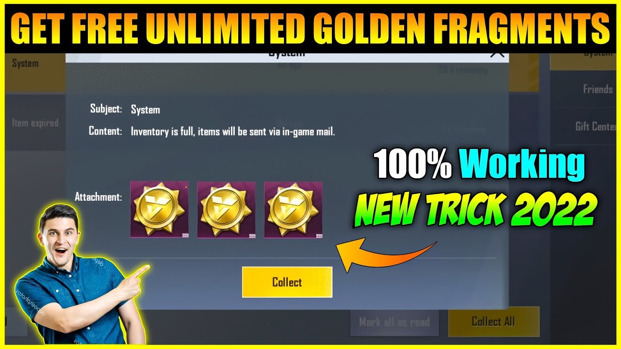 Pubg Lite Me Gold Coin Kaise Le | How To Get Free Unlimited Golden Fragments In Pubg Lite | 2022 😍