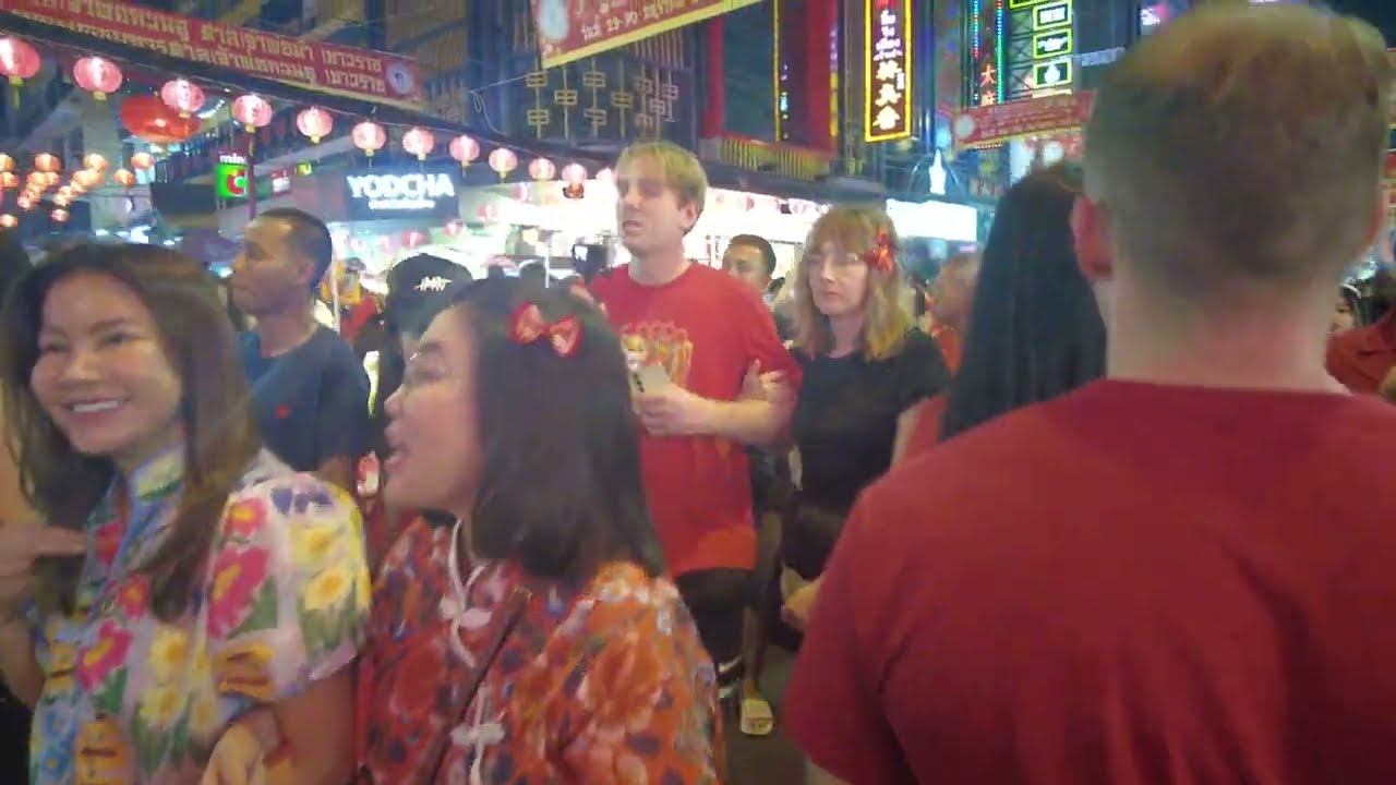 [4K] Chinese New year 2026 Bangkok Chinatown #chinatownbangkok #chinesenewyear #chinesenewyear2026