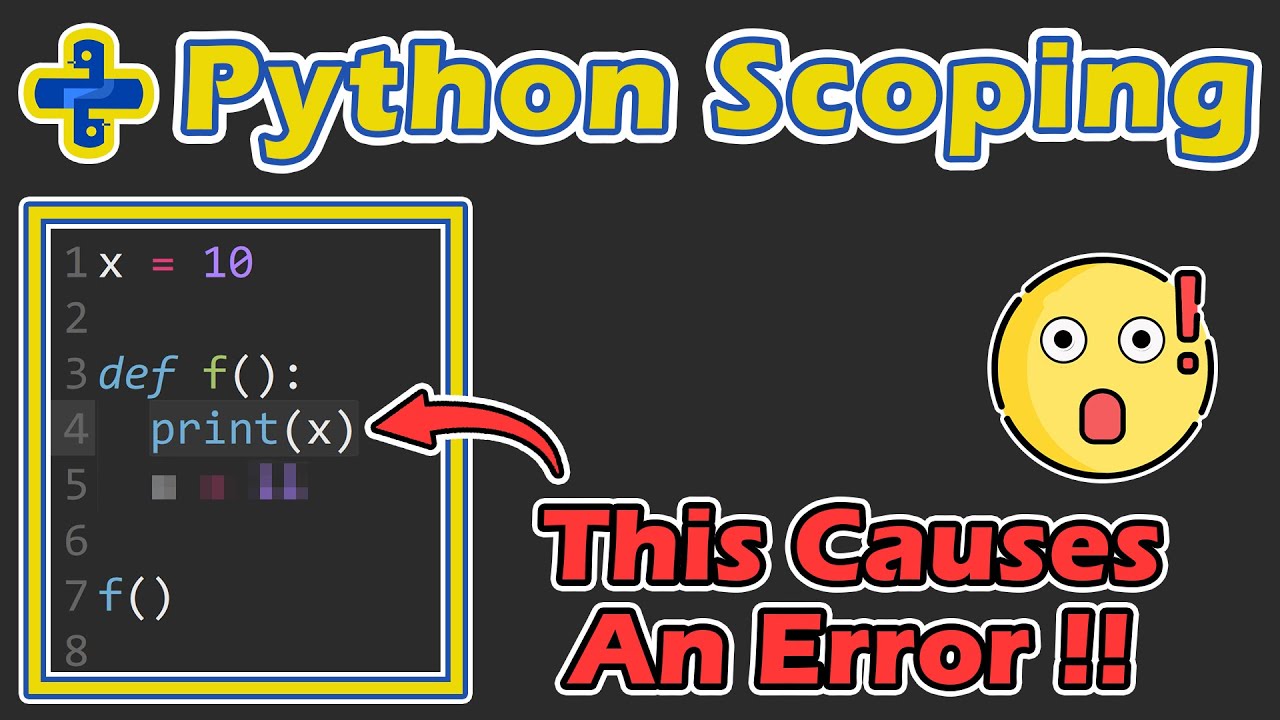 Python Scope : LEGB Rule, global/local Keywords and Namespaces