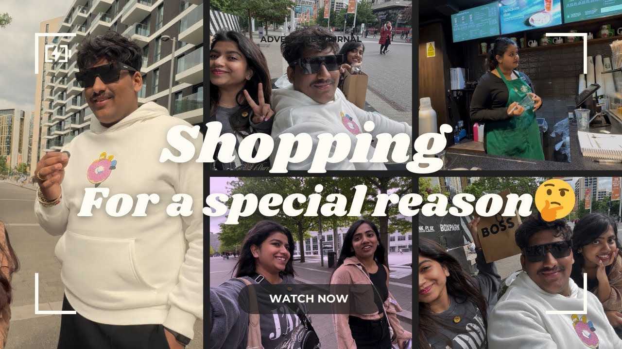 Last-Minute Shopping Spree! (Part 1)😓😅🤔||SIRI LONDON DIARIES||🥰