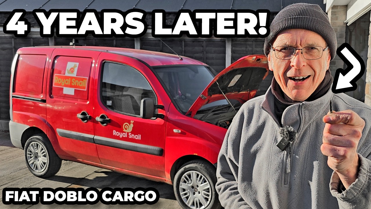 Fiat Doblo Cargo Van Gets New Glow Plugs - This Job Took Dad 4 Years!
