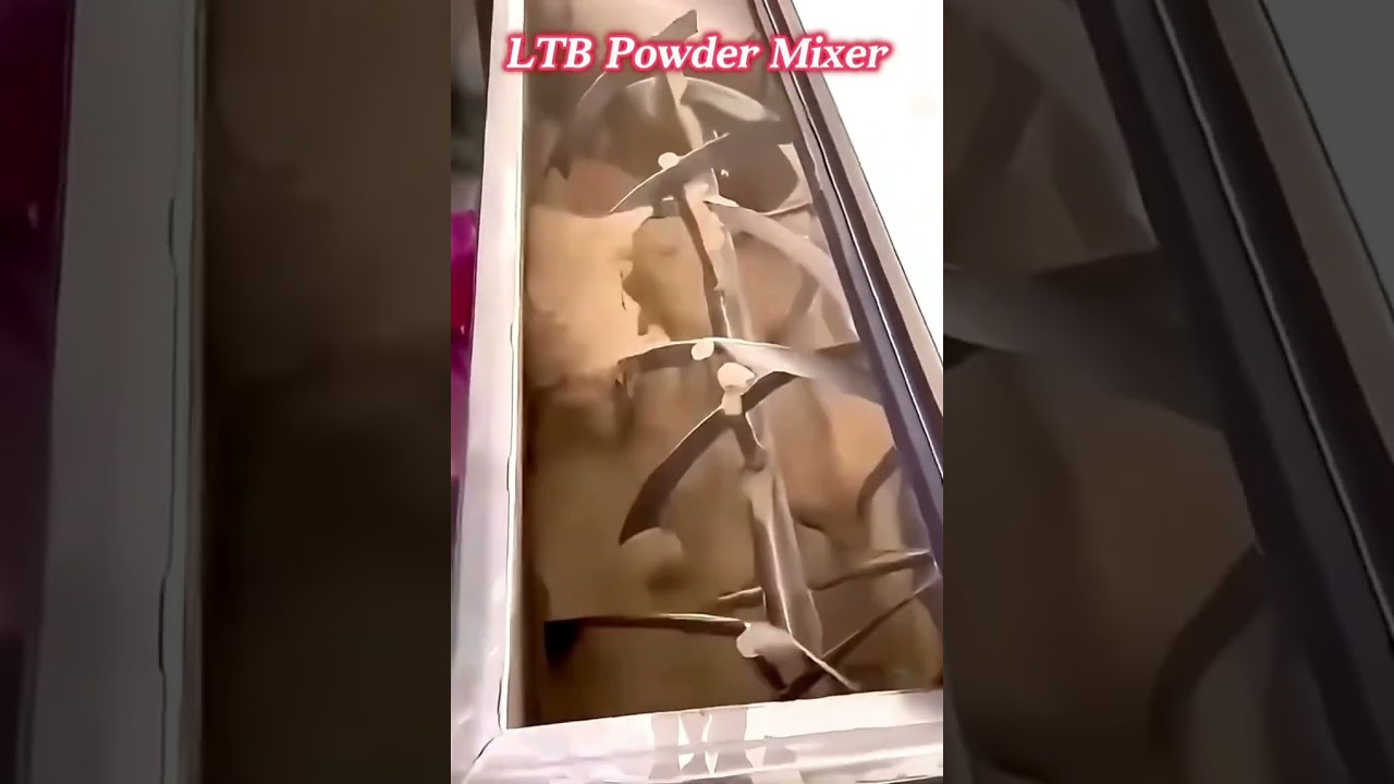 Horizontal Powder Mixer Machine Revolutionize Your Powder Mixing Process with Trough-Type Equipment