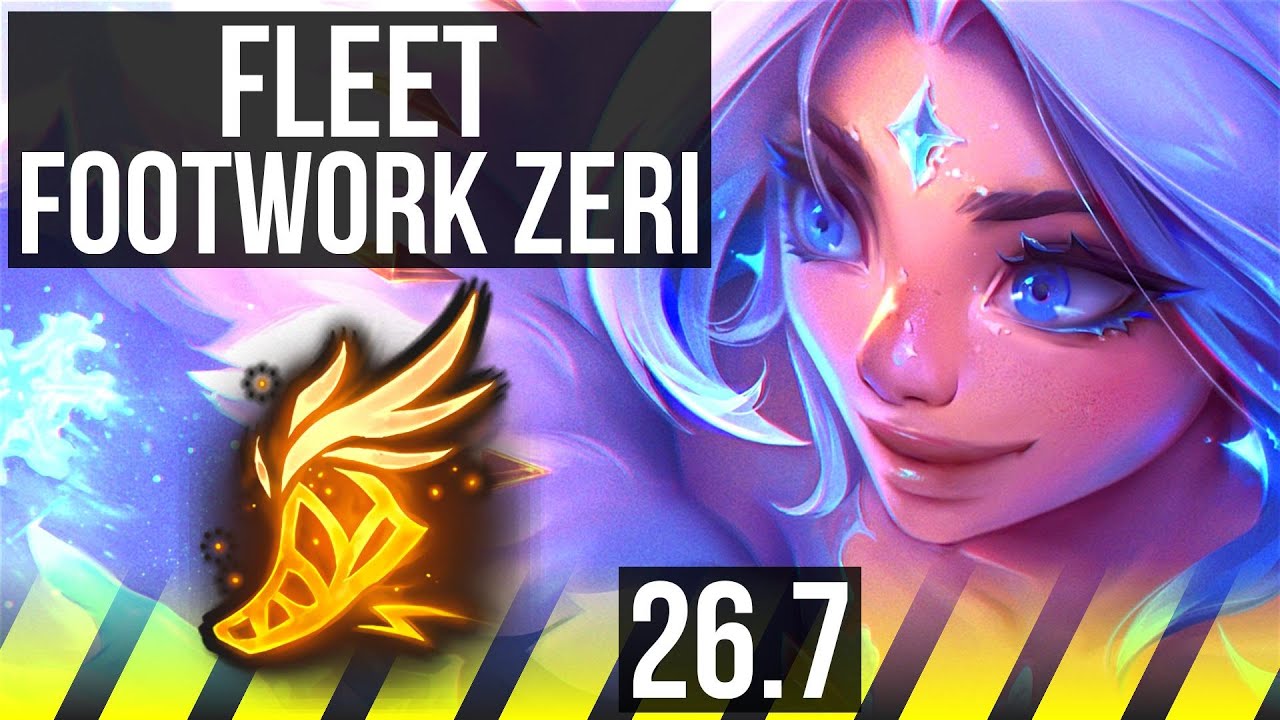 ZERI & Lulu vs DRAVEN & Neeko (ADC) | Fleet Footwork, Good KDA: 11/1/4 | EUW Diamond | 26.7
