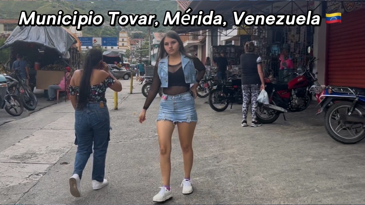 🇻🇪 MERIDA, Venezuela, walking in MUNICIPIO TOVAR #virtualtour #municipiotovar #merida Evenezuela