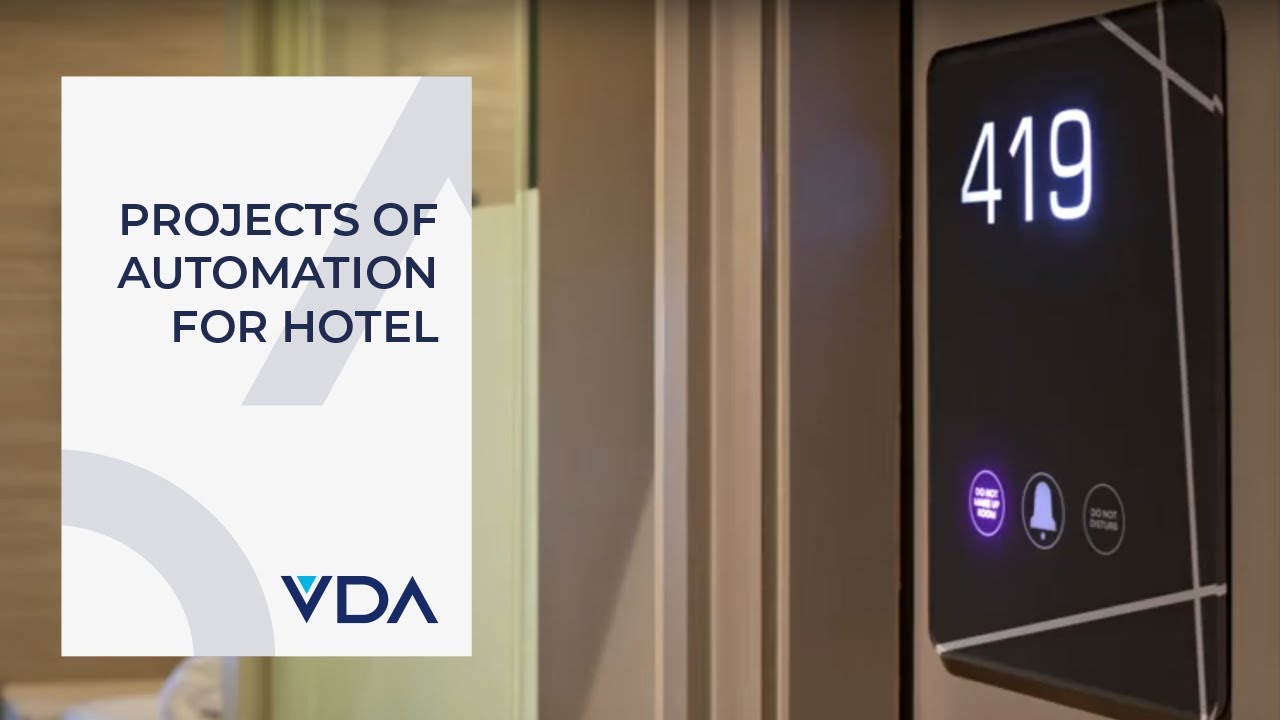 Projects of Automation for hotel, Room management system and Interactive TV