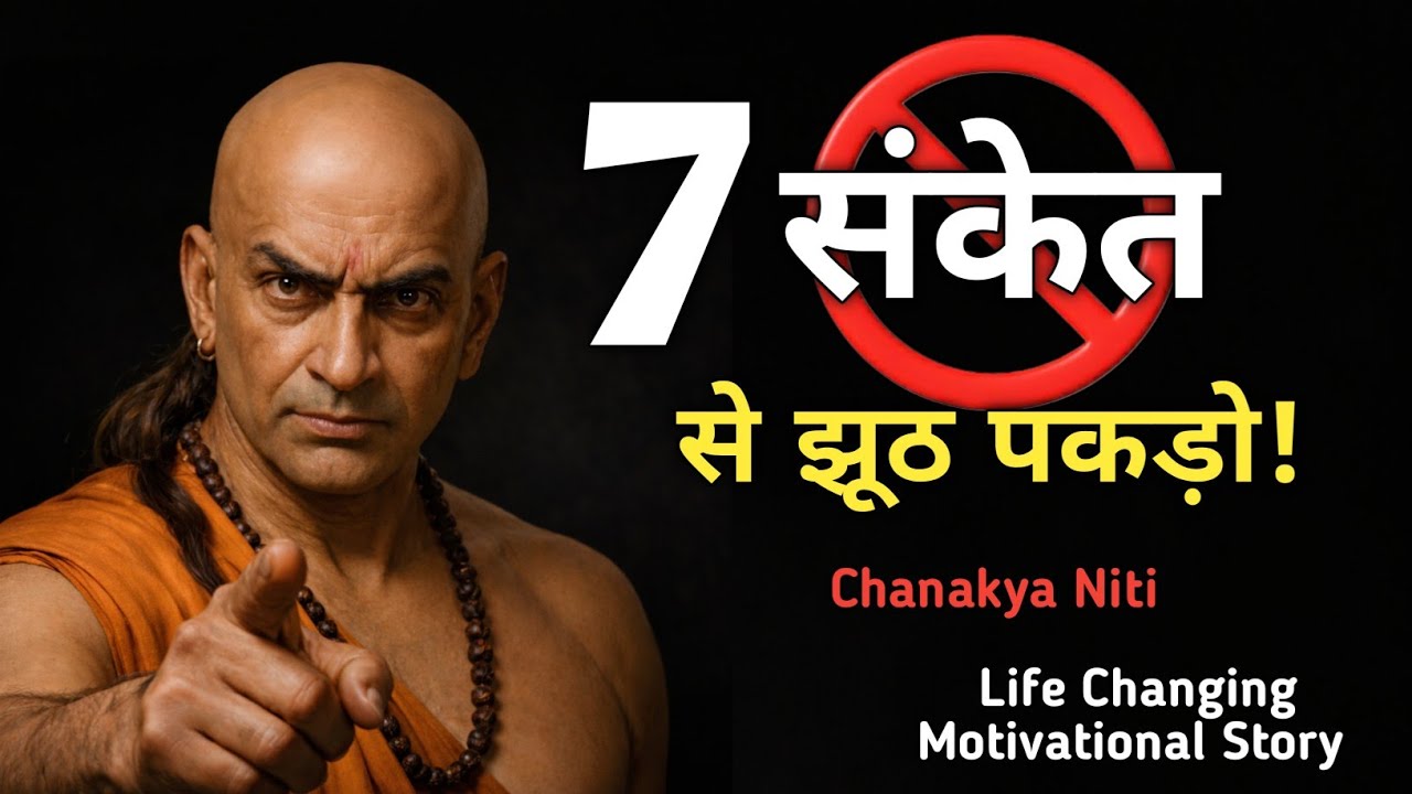 ये 7 संकेत से झूठ पकड़ना सीख लो! Chanakya Neeti | Sudhanshu Wisdom