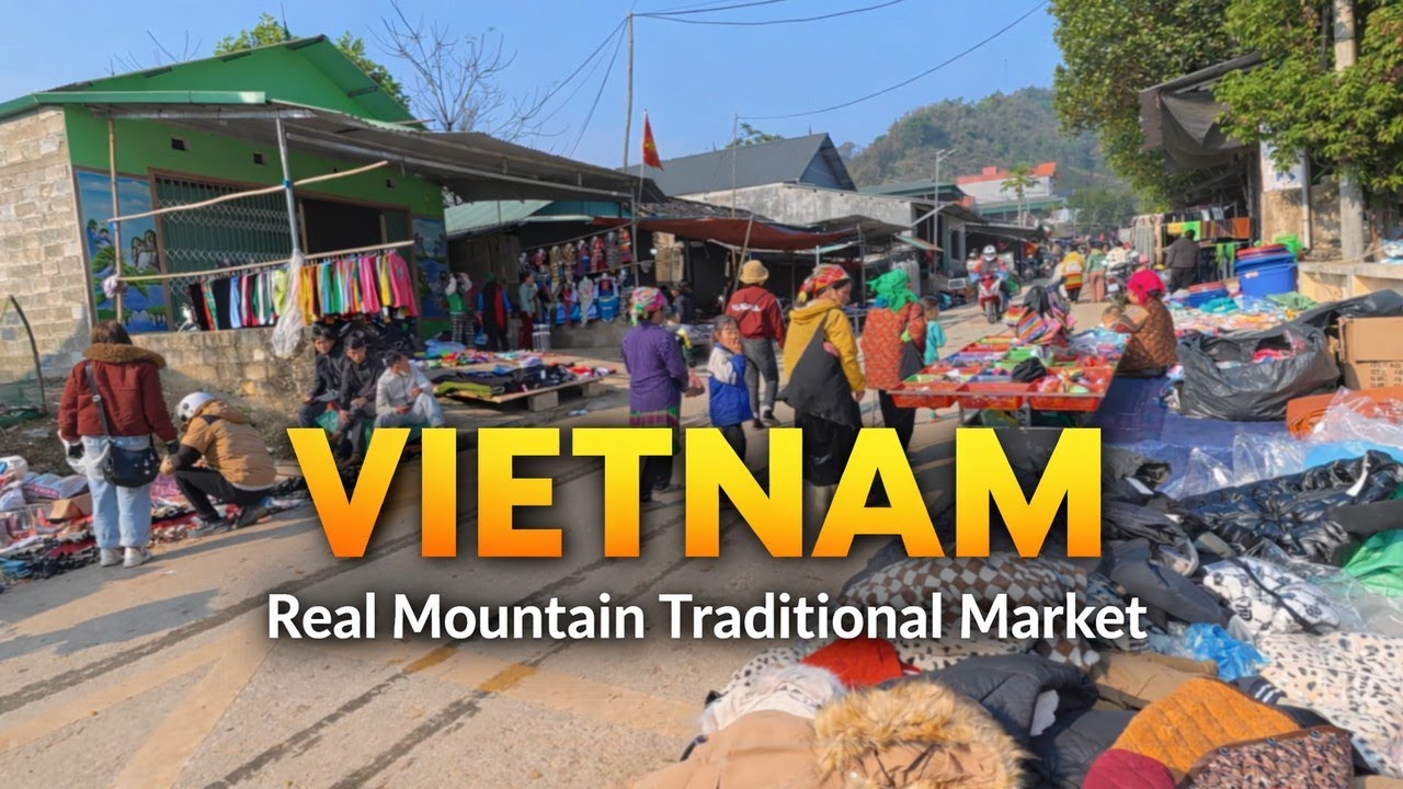 Vietnam Mountain Market | Real Life of Ethnic Minorities