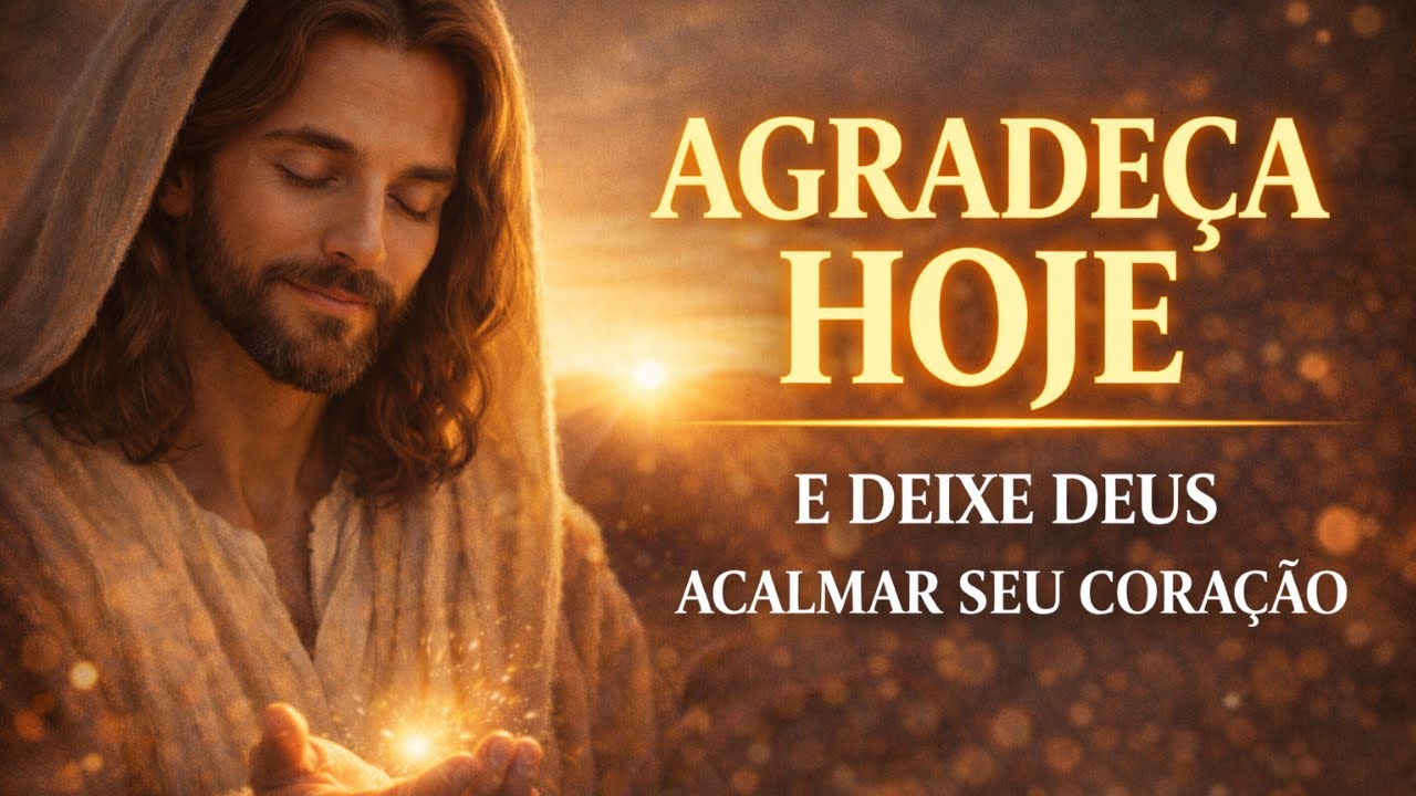 Agradeça a Deus Hoje - Oração Para Recomeçar em Paz