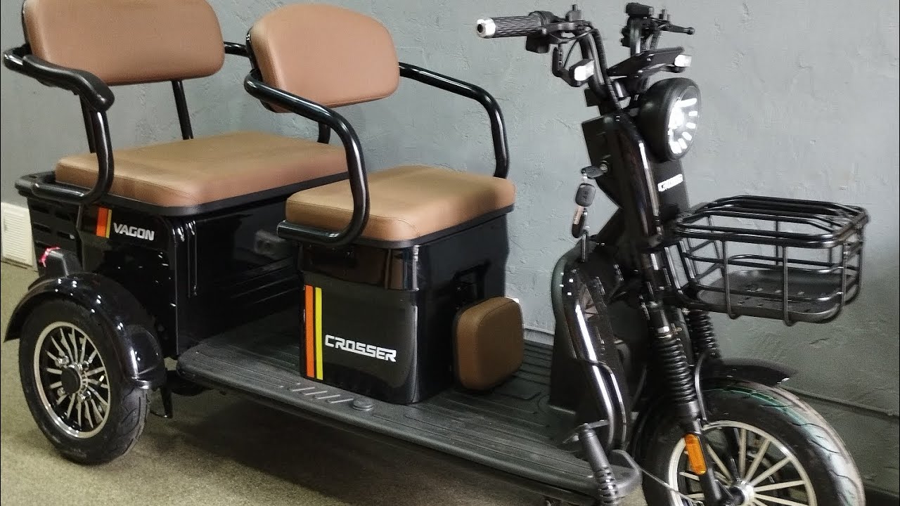 Електротрайк Crosser TR-4 VAGON 72V 800w Олександрія