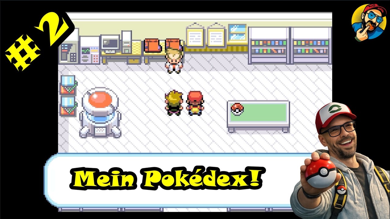 Pokémon Feuerrot 🔥 #2 - Ich bekomme meinen Pokédex!