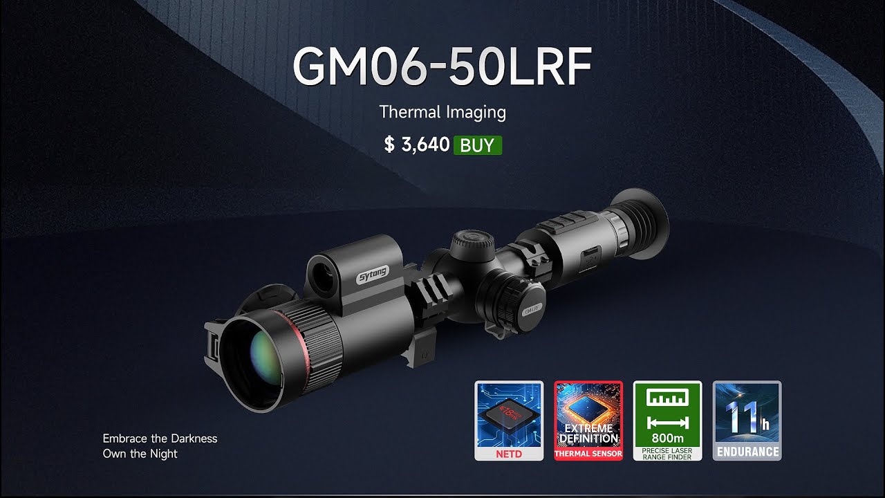 Тепловизор для охоты Sytong GM06-50LRF тест в городских условиях