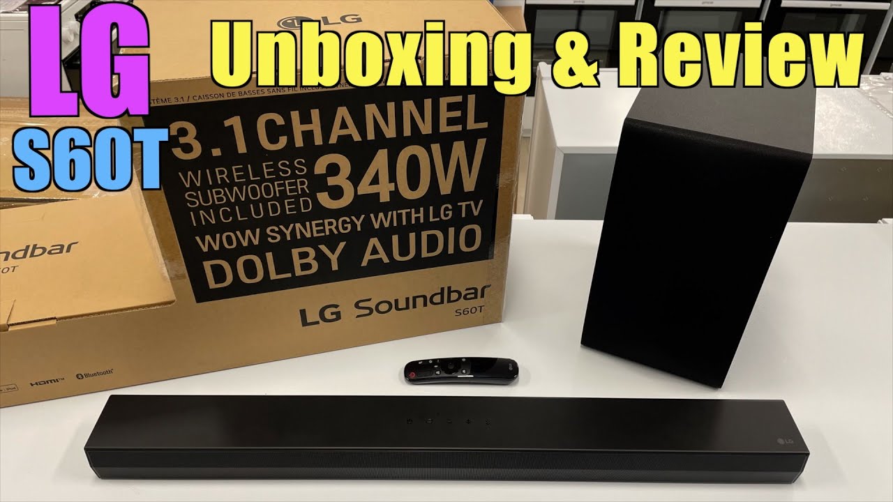 LG S60T hangprojektor kicsomagolás és bemutató