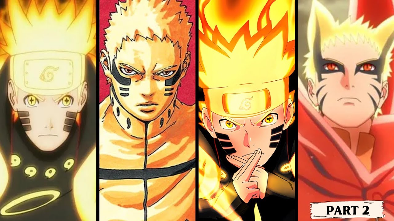 🔥 9 Transformasi Naruto | Part 2