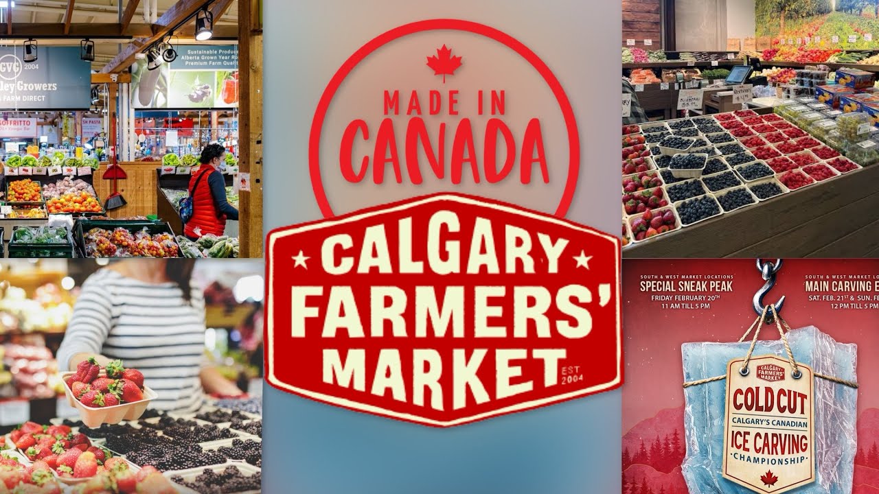 Mini Vlog Indoor Farmers Market in Canada 