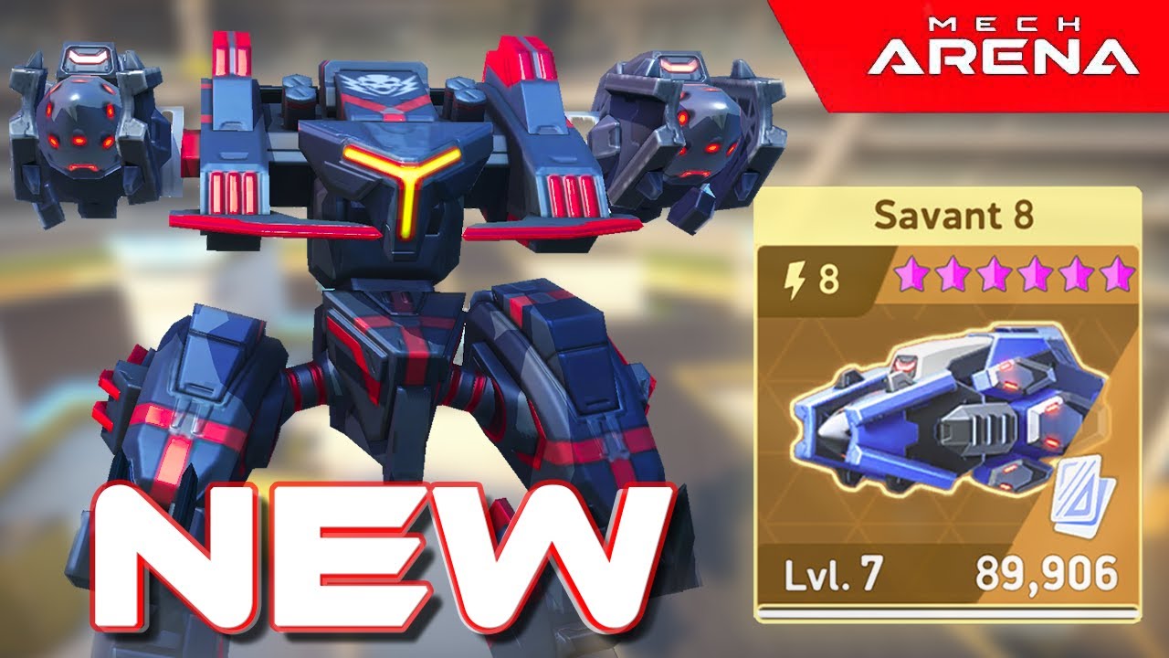 NEW Savant with 80% dmg BUFF - Insane Damage | Mech Arena