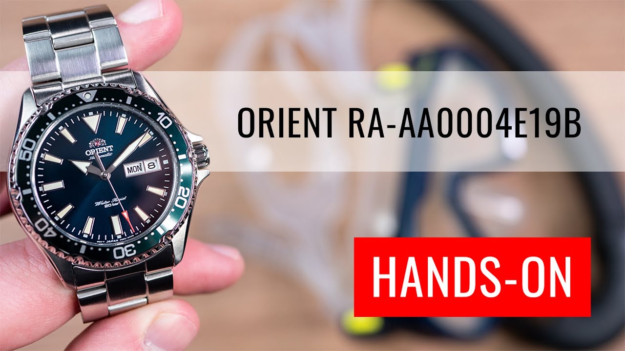HANDS-ON: Orient Sports Kamasu Automatic RA-AA0004E19B