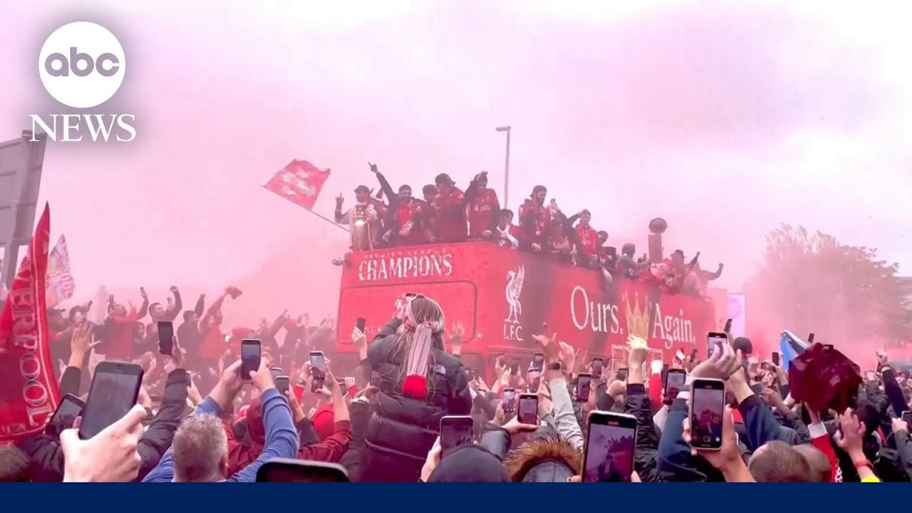 Driver plows into crowd at Liverpool victory parade: Police